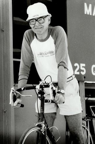 Happy and active: Bill Roedde, 60, has had more time to enjoy his favorite hobbies - cycling and reading - after taking an early retirement.