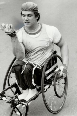 By Lois Kalchman Special to The Star, The script for paraplegic athlete Ron Robillard's life reads more like a TV mini-series than the real world.