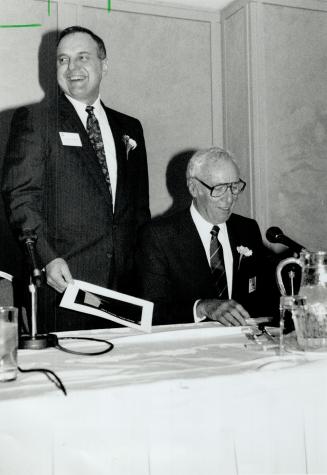 High hopes: President Chuck Shultz, left, said Gulf is optimistic, which chairman Robert Butler said the Reichmanns don't aim to sell their stake in their firm
