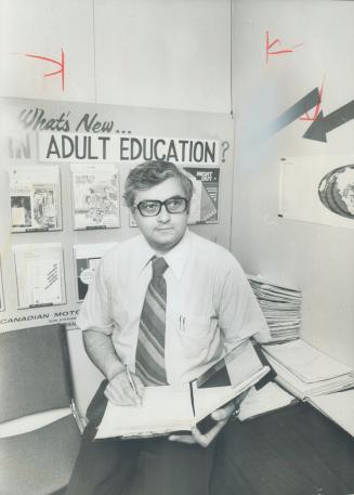 Bob Slater is manager of adult education program at Motorola Company which offers 12 courses to 234 employees.