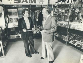 Son of Sam, Robert Sniderman, discusses small-town dealerships with his dad, Sam the Record Man