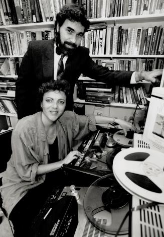 Produce books: Len Scher and wife Christiane Trudeau- Scher produce some of Canada's favorite books on cassette