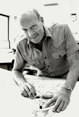 Fine tuning: Ted Schultz has been given a free hand in the design of the New Massey Hall so he can ensure the sound is perfect