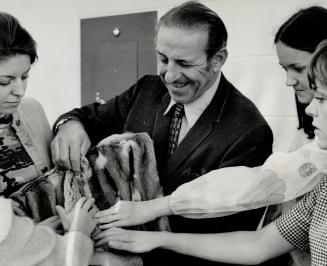 Fur is his business so Sid Schipper knows what he's talking about when he's teaching the trade to students at George Brown Community College
