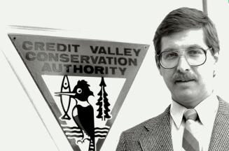 Early retirement: Glenn Schnarr, 35, is retiring from his position as general manager of the Credit Valley Conservation Authority to go into private in resource planning and land development