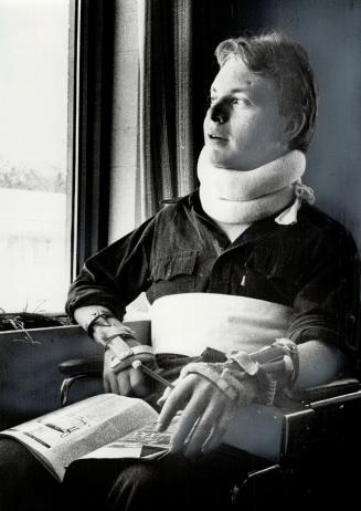 Dave Shannon: The quadriplegic paralyzed since a rugby accident last September, says you never stop hoping and praying about research that could lead to a cure
