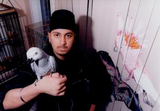 Charanjeev Singh (18) breeds tropical birds.