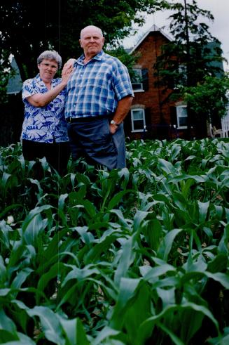 Corn at the crossroads: Town living has no allure for Eunice and Russell Sloan, who promise to fight to keep their family farm out of the hands of the dumpsite bureaucrats