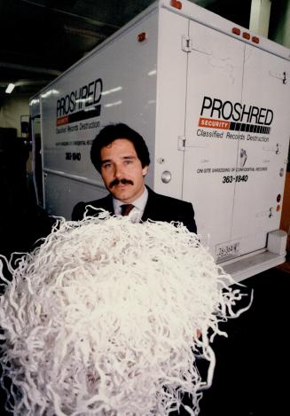 Selling security: With help of Canadian Council for Native Business, Scott Smith has translated family history of protecting people into successful paper-shredding business