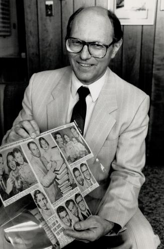 Back to the past: Retiring school principal Bill Springle looks back when it all began 33 years ago today when a Star photographer snapped the picture of him and his sister