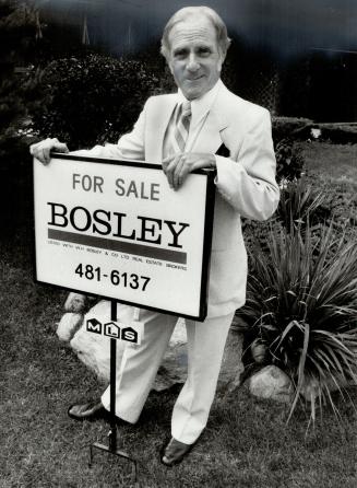 Bosley Real Estate's David Sutherland: He has been selling real estate for 25 years and considers 1983 an extremely good year