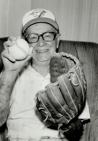 Let's go, Jays: John Sutherland, 90 today, loves the Blue Jays - and the only thing that would make him love them more is if they could win the World Series
