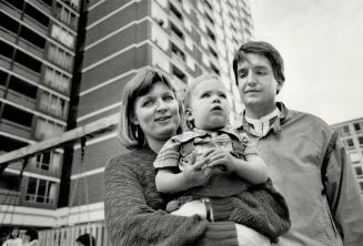 Rosanne Lopers-Sweetman and Bob Sweetman, both students, waited 10 months for a subsidized day-care space for Nicholas, 18 months.