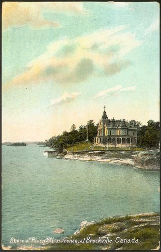 Shore of River St. Lawrence, at Brockville, Ontario