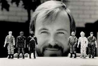 Mississauga toymaker Peter Twist Peers over his creations the many variations of G