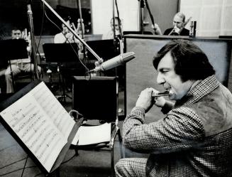 Toronto Musician Moe Koffman recently took part in a recording session to tape 24 tunes which will be fed into the Muzak computers