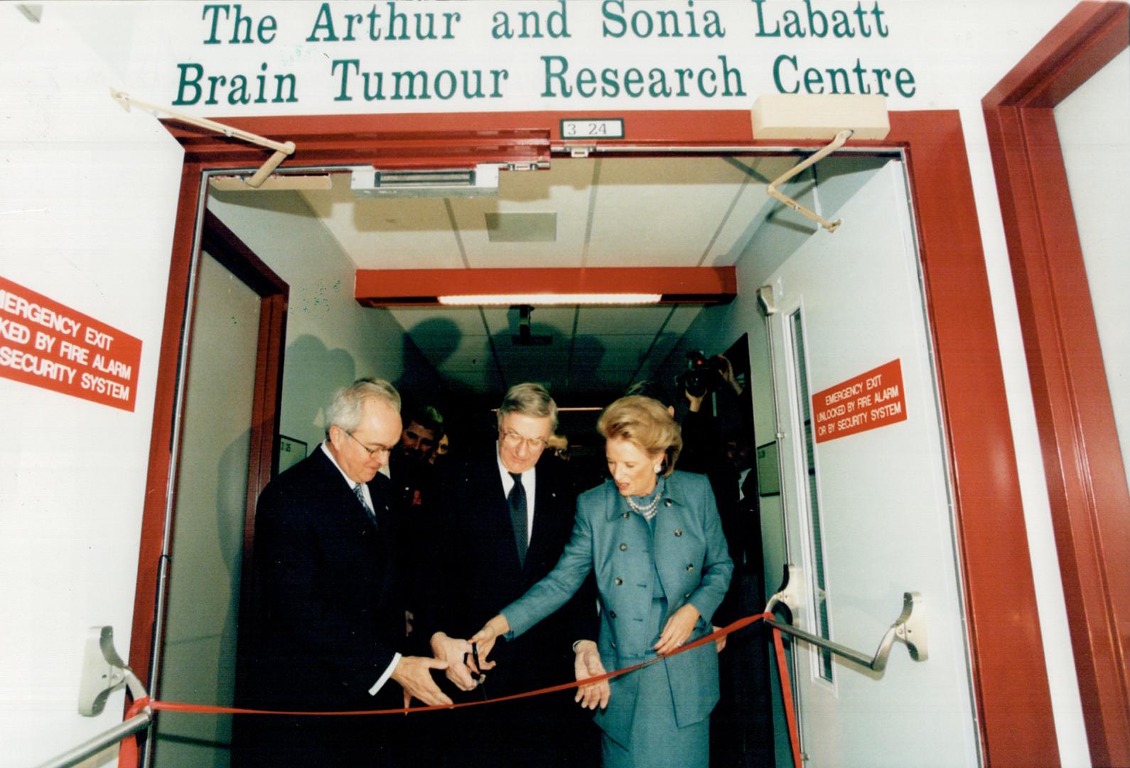 Arthur and Sonia Labatt G. G. Romeo LeBlanc