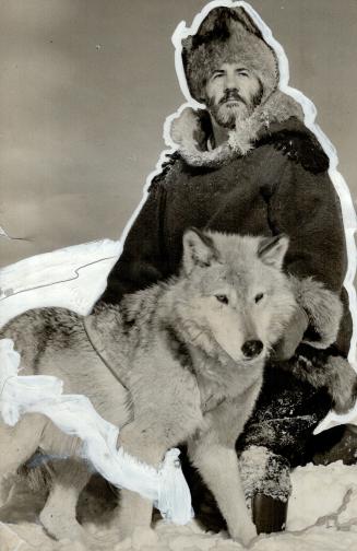 Joe LaFlamme, usually clean shaven, grew a real crop of whiskers for his proposed trip south with his wolves