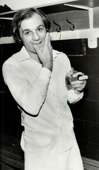 There's something about Canadiens' superstar Guy Lafleur. He and his teammates were jovial, but relaxed, after disposing of the Leafs last night.