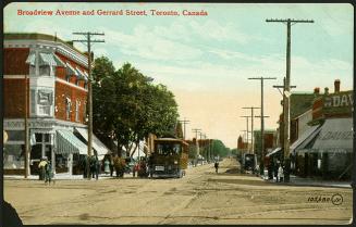 Broadview Avenue and Gerrard Street, Toronto, Canada