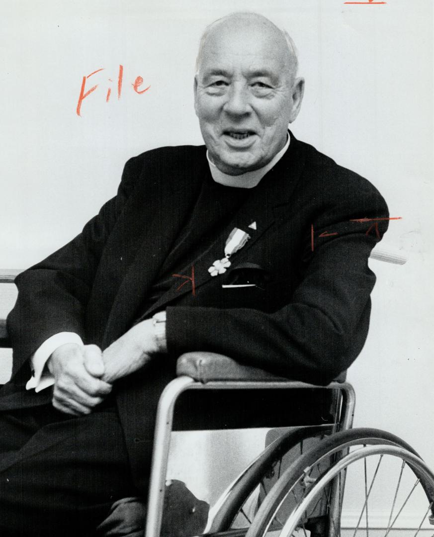 Rev. S. E. Lambert. Veterans' chaplain