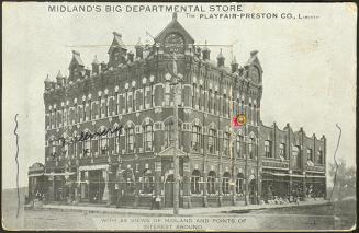 Midland's big department store The Playfair-Preston Co