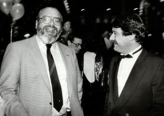 Robert Lantos (Right), Stephen Roth of RSL Entertainment