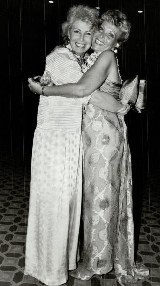 Marilyn Lastman, near left, and Carol Grafstein, worked on the gala.