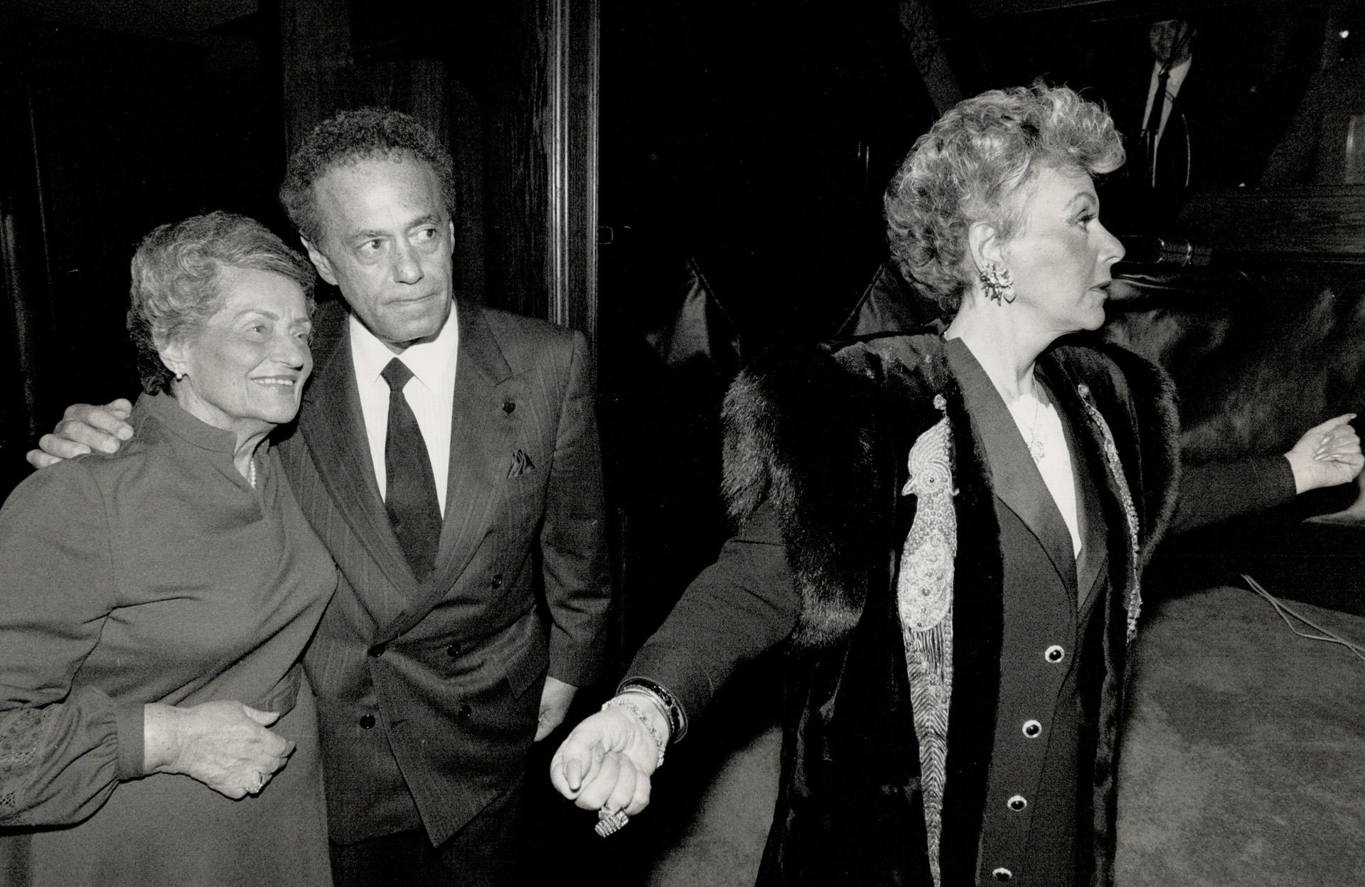 Marilyn defeated While North York Mayor Mel Lastman, with mother Rose ...