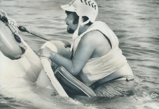 Mayor Lastman's Watery Plunge, North York Mayor Mel Lastman took an unexpected swim yesterday while taking part in CNE waterfront bathtub race.