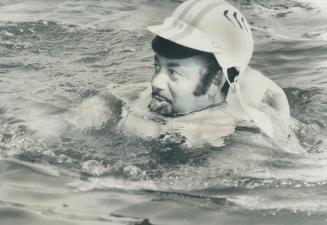 Mayor Lastman's Watery Plunge, It was a grand day for a swim yesterday as North York Mayor Mel Lastman found out rather unexpectedly.