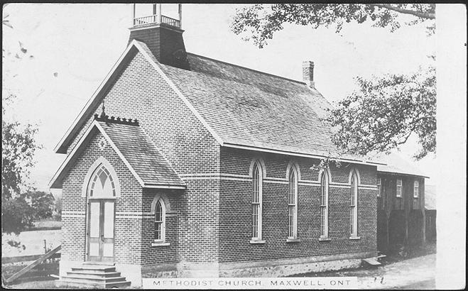 Methodist Church, Maxwell, Ontario