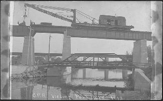 C.P.R. Viaduct Port Hope 1913