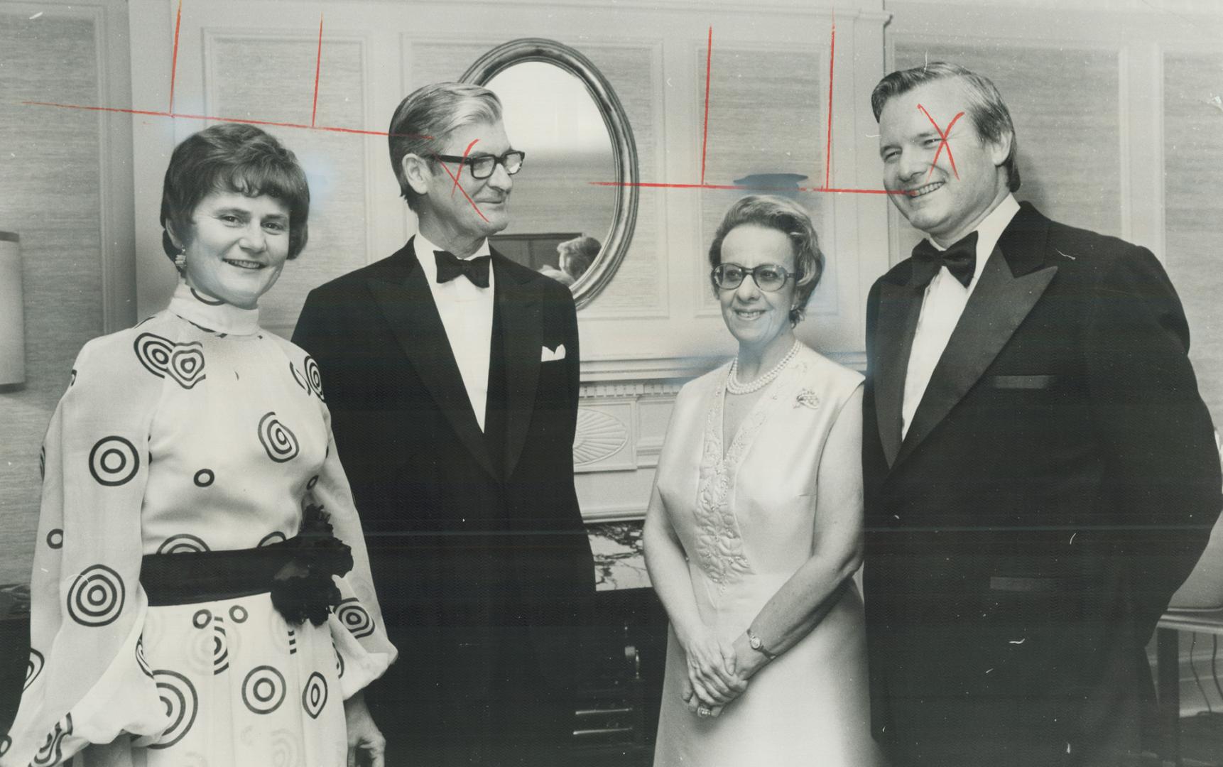 Canada's new Governor-General Jules Leger and Mrs