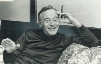 A confident man: I'm very, very happy about my career, actor Tribute, the hit Broadway play in which he starred and which won Jack Lemmon confessed yesterday in interview with The Star's him a Tony nomination
