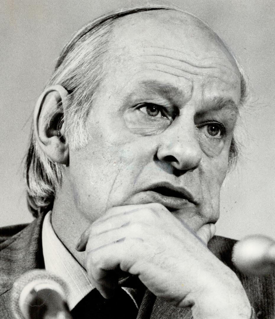 Quebec Premier Rene Levesque was by turns sincere, charming, sarcastic, intense and - always - his caricatured self during an address to the Empire and Canadian clubs