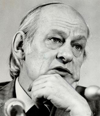 Quebec Premier Rene Levesque was by turns sincere, charming, sarcastic, intense and - always - his caricatured self during an address to the Empire and Canadian clubs