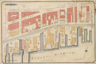 Atlas of the city of Toronto and vicinity from special survey founded on registered plans and showing all building and lot numbers.