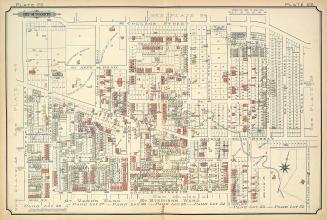 [Plate 22] Atlas of the city of Toronto and vicinity from special survey founded on registered plans and showing all building and lot numbers.