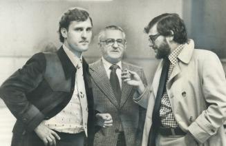 The backroom work of campaign manager Gerry Caplan, right, steered NDP to strong finish in yesterday's Ontario election