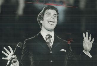 Impressionist Rich Little. Found audience delightful at Ontario Place