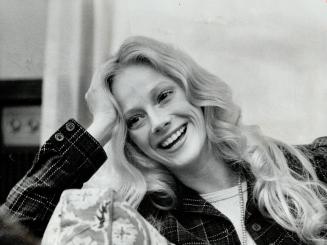 Sondra Locke, who stars in movie A Reflection of Fear, during a recent Toronto visit