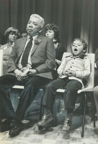 Celebrity status: Tom Longboat's con Tom Jr. and Charlie Greenbury, 7.
