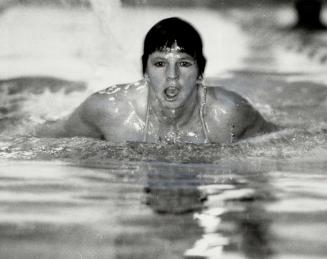 At 52, Barb Loreno of Oshawa holds the Canadian record in the 200-metre butterfly