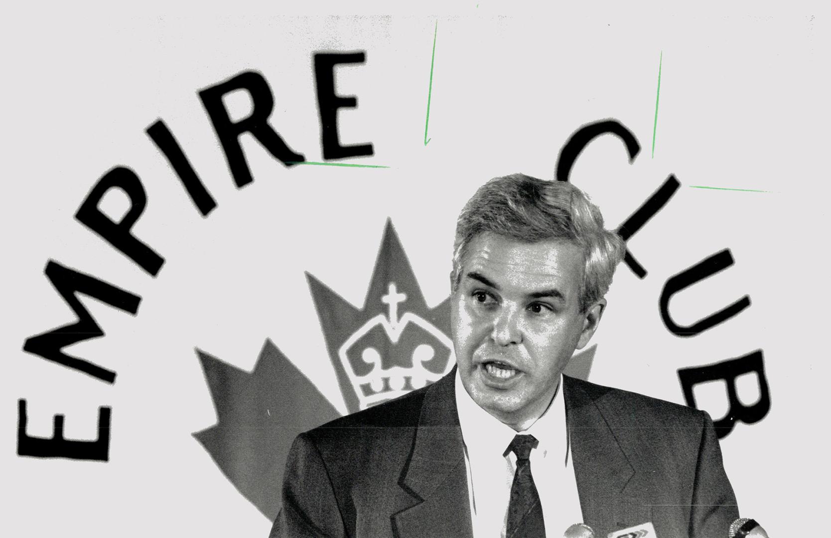 'Many interests are voiced and promoted outside the political parties' - Pierre Lortie