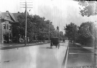 St. George Street looking south from Sussex Avenue