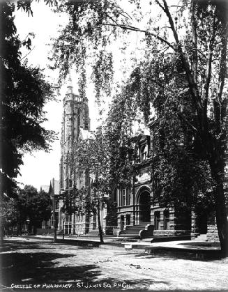 College of Pharmacy and St. James Square Presbyterian Church