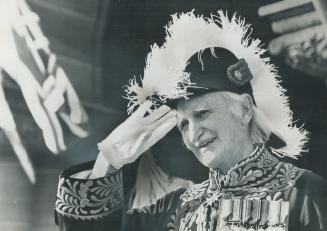 In court uniform embellished with gold braid Lt