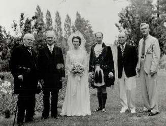 Justice Mackay and bride