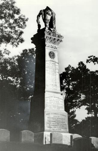 Hon. Alexander Mackenzie, 1822-1892 Lakeview Cemetery, Sarnia, Ontario.